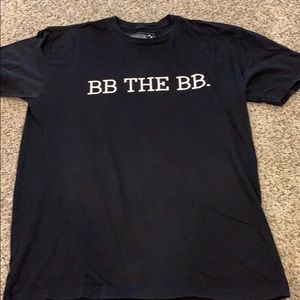 Men’s baseball theme T-shirt size large